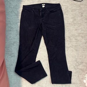 Jcrew navy Corduroy pants